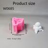 Clouds Mass Statue Silicone Candle Molds for Epoxy Resin Making Candle Soap Fondant Chocolate Candy Cement Clay Molds