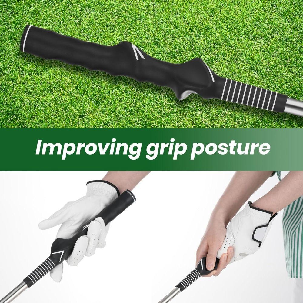 Rhythm Click Sound Golf Grip Trainer Attachment Golf Training Rod Golf Accessories