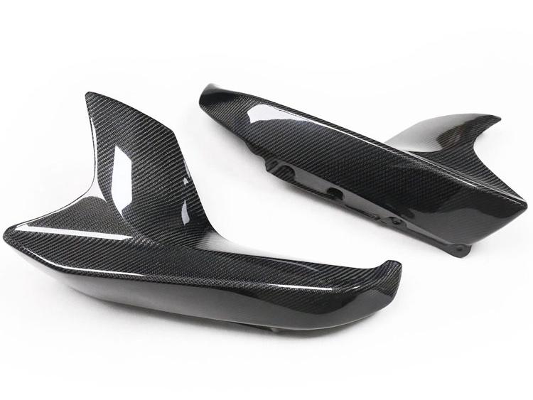 BMW F90 M5 Carbon Fiber Front Corner Spats and Bumper Lip Protectors