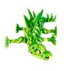 3D Printed Dinosaur Figurine Movable Joints Tyrannosaurus Mosasaur Stegosaurus Ankylosaur Pterosaur Velociraptor Model Stress Relief Dino Fidget Toy