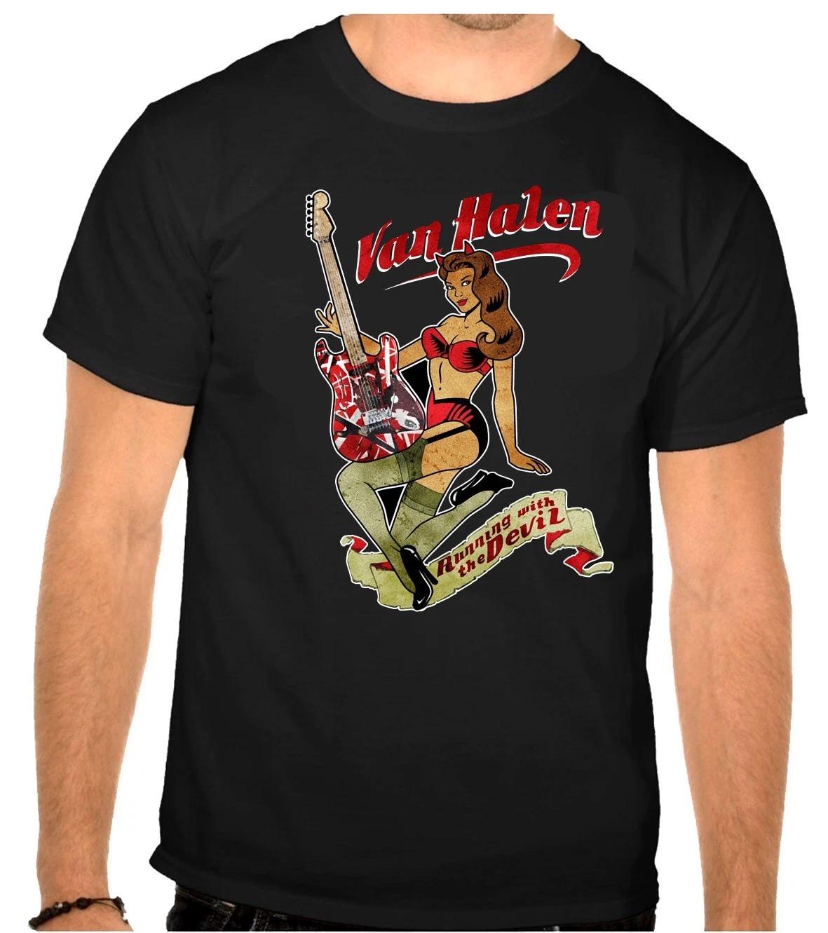 Van Halen Rock Music Logo schwarz T-Shirt -1278 S
