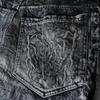 STREETRICH Gothic Retro Oversized Baggy Fit Unisex Mopping Pants Y2K Phantom Jeans High Street Spider Embroidered Patch Hip Hop Streetwear