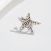 Starfish, Sun, Moon, Flower Earrings, Cold Wind Earrings, Versatile Temperament, and High-end Earrings.