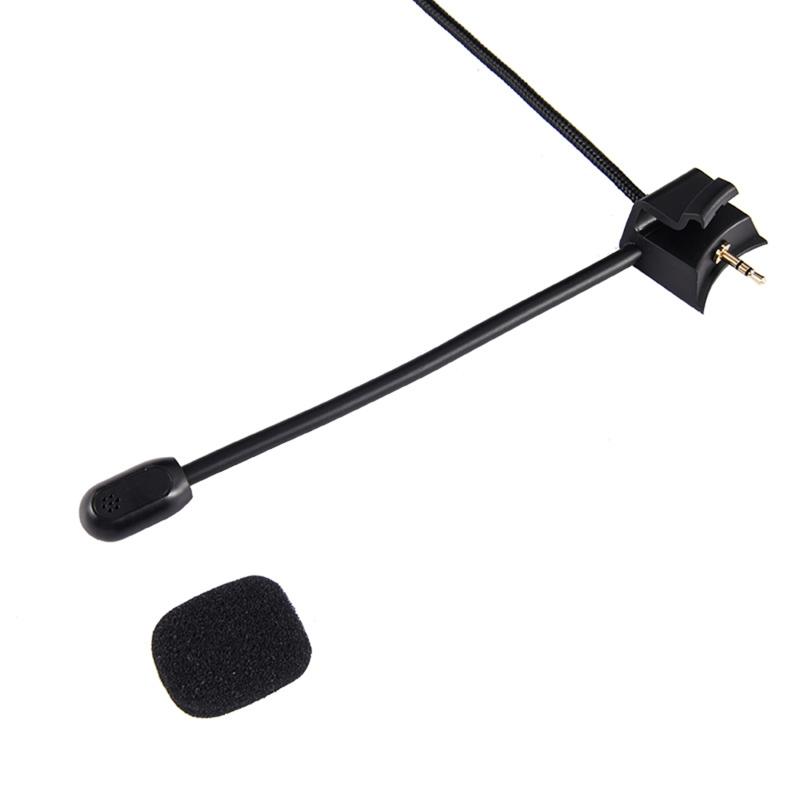 Detachable 3.5mm Gaming Headphone Cable with  Control 2M Long for  QC35II Gaming Headsets  Cord Cable