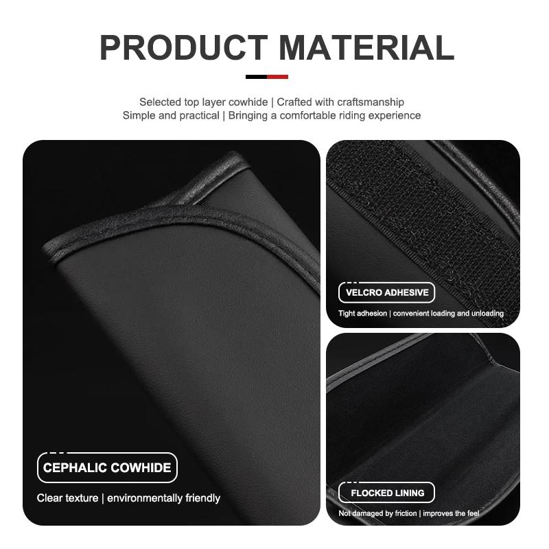 2025 Hot Leather Car Seat Safety Belt Shoulder Protection Padding For BMW E90 E60 E46 E39 F30 F10 E87 X3 X4 X5 X1 G30 G20