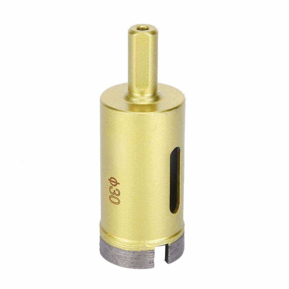 16mm 5/8 Inch Hole Saw Tool 10mm(0.39in) Shank Core Drill Bit Diamond Drill Bit For Drilling Glass