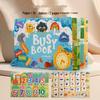 Cross-border Early Education Busy Book: Quiet Puzzle for Letter & Number Recognition