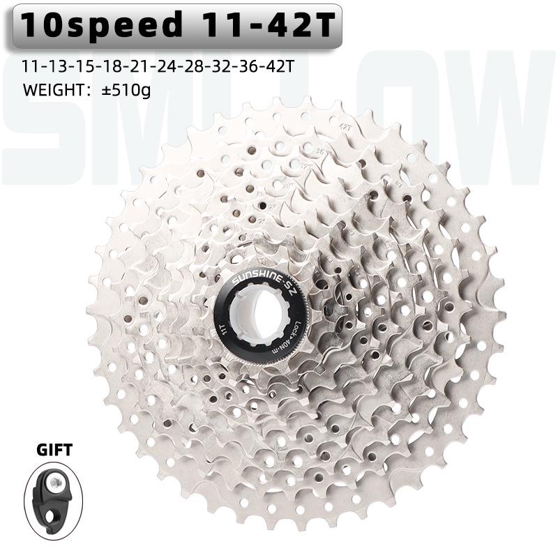Rihui Multi-Speed Mountain/Road Bike Cassette: 10/20/30-Speed, 11-25T/46T/50T for Climbing