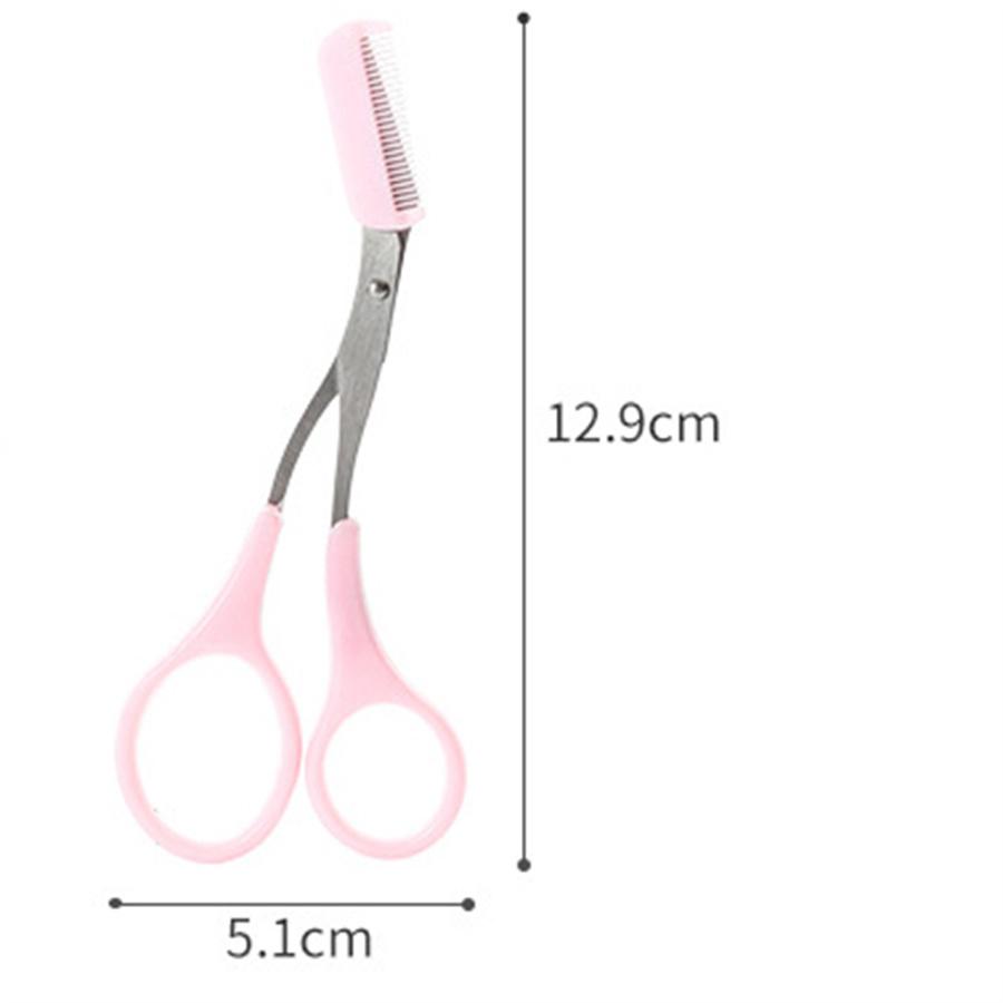 Eyebrow Trimmer with Eyebrow Comb Trimmer Small Eyebrow Trimmer Beauty Scissors Beginner Beauty Scissors