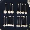 18Pcs/Set Double Head Bridal Imitation Pearl Hair Clip Folding Wedding Hairpins  Ladies