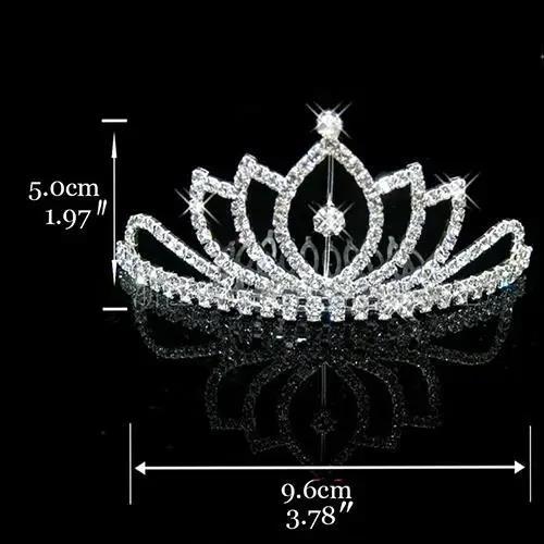 

Свадебные украшения Grand Crown, комплект головных уборов, корона из сплава и страз, партия аксессуаров для свадебных платьев