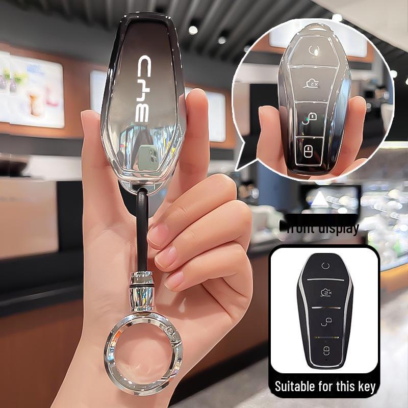 Compatible with BYD Key Covers: Song, Qin, L, Yuan PLUS, Dolphin, Han EV, Tang Pro, Seagull, Destroyer 05, Seal.