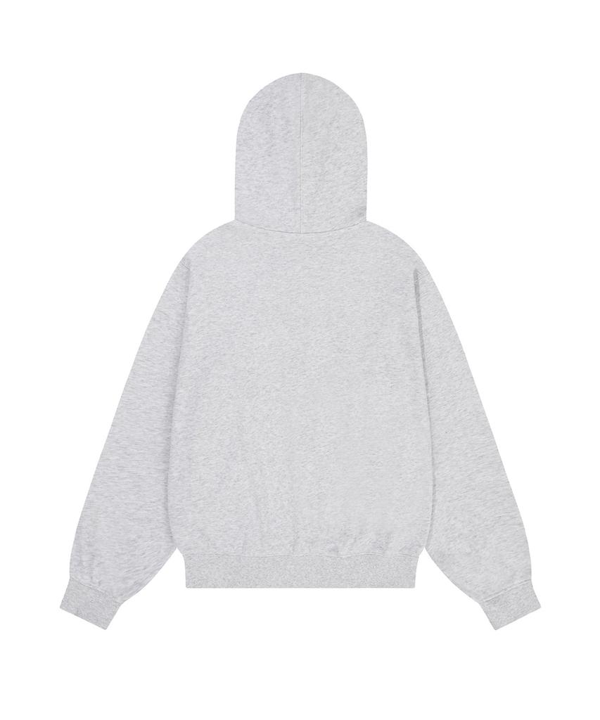 Stained Glass Cross Hoodie - Light Melange