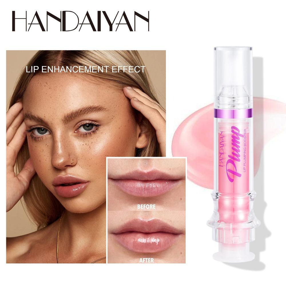 HANDAIYAN Needle Tube Lip Gloss Slightly Spicy Lip Gloss Tidal Lip Glass Mirror Lip