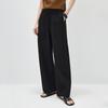 Women's Elastic Waist Straight Leg Trousers