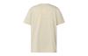 Adidas Originals T Shirts Men's Ecru Crew Neck Moderate Straight Fit HK2786