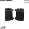 For 2013- Ford Fusion DG9Z5493G Pack of 2 Rear Stabilizer Sway Bar Ulator