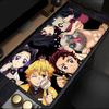 Demon Anime Group Mouse Pad, Rubber Base, Mouse Pad for Gamers and Office Use, Gaming Desk , Easy To Clean Mat Christmas fan gifts