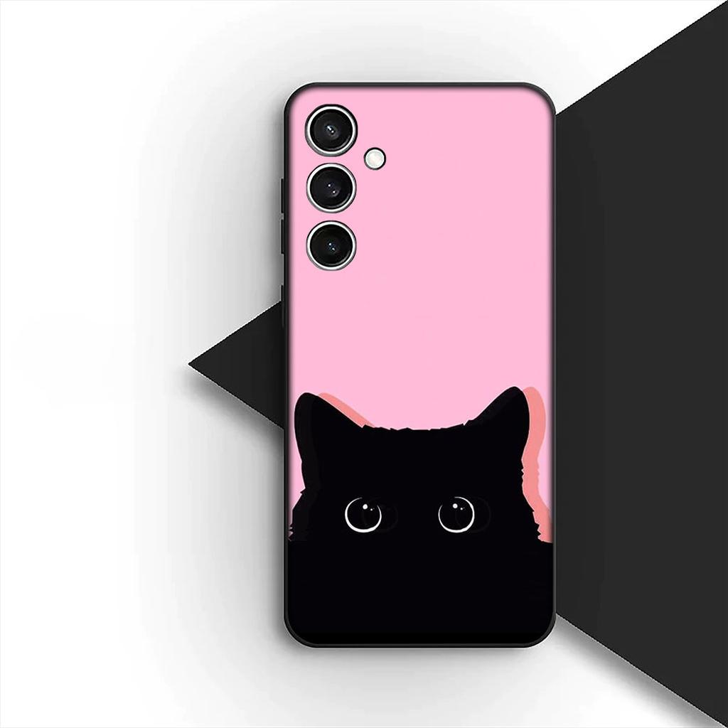 Soft Cover for Apple iPhone 17 Pro XS Max Air 6 7 8 Plus 5 + SE 2022 SE2 16E Casing Phone Case Comics Cat Meow Lovely