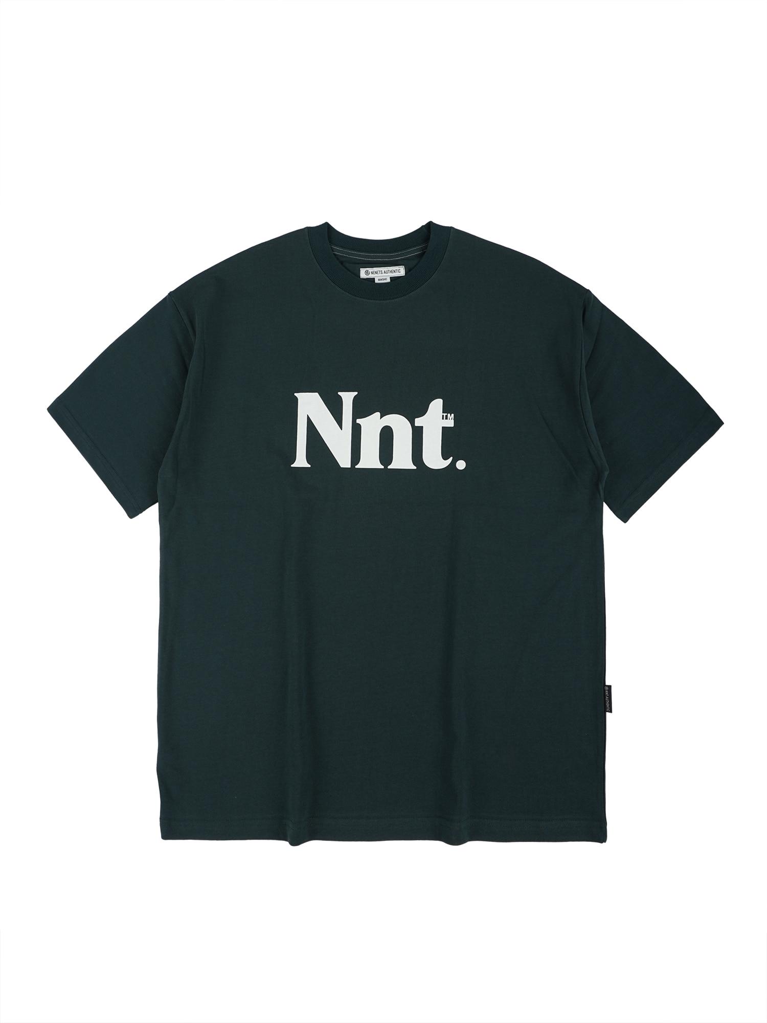 Nenets Authentic Nnt Logo S/S Tee Deepgreen Deep Green/Basic(M)/Free