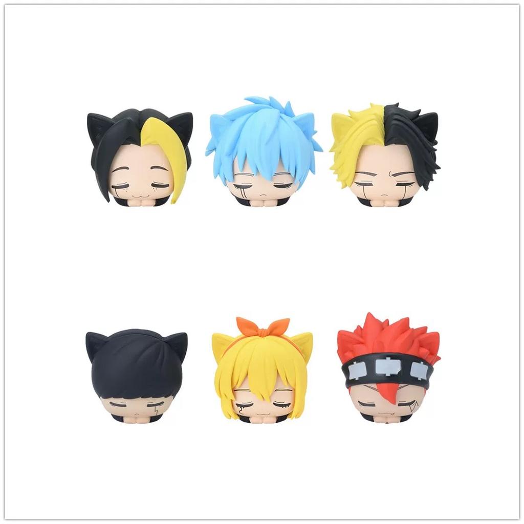 Anime bondage magic and muscle sleeping cute PVC action character toy 6cm boy girl gift model figure desktop ornament