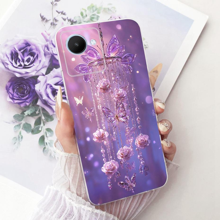 Cute Printing Phone Case For Realme C30 C30s Soft Silicone TPU Cases For RealmeC30 C 30 30s C30S Covers Bumpers