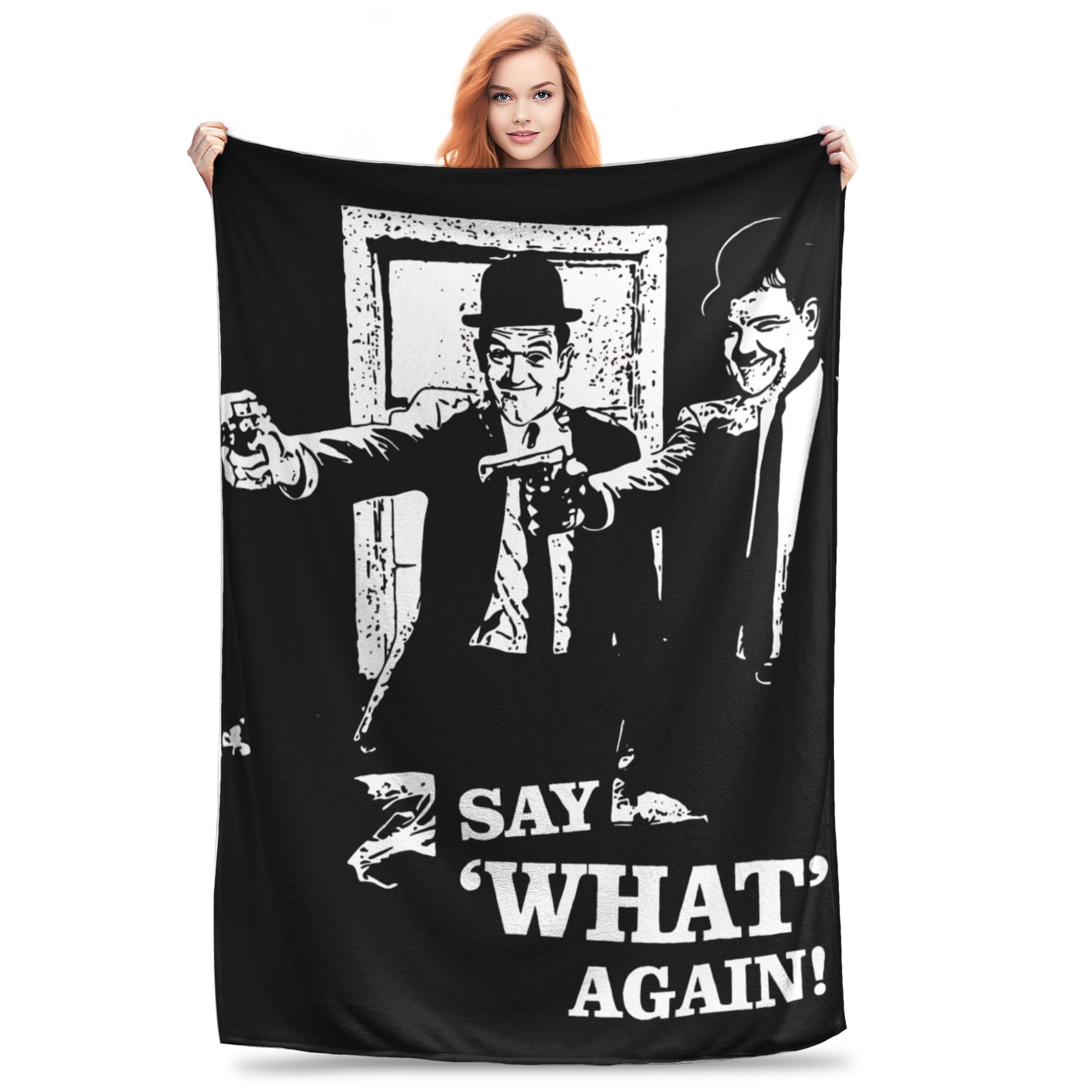 Pulp Fiction Dance Blanket Quality Warm Throw Blanket Spring Children Home Decor Funny Bedspread 75x90cm