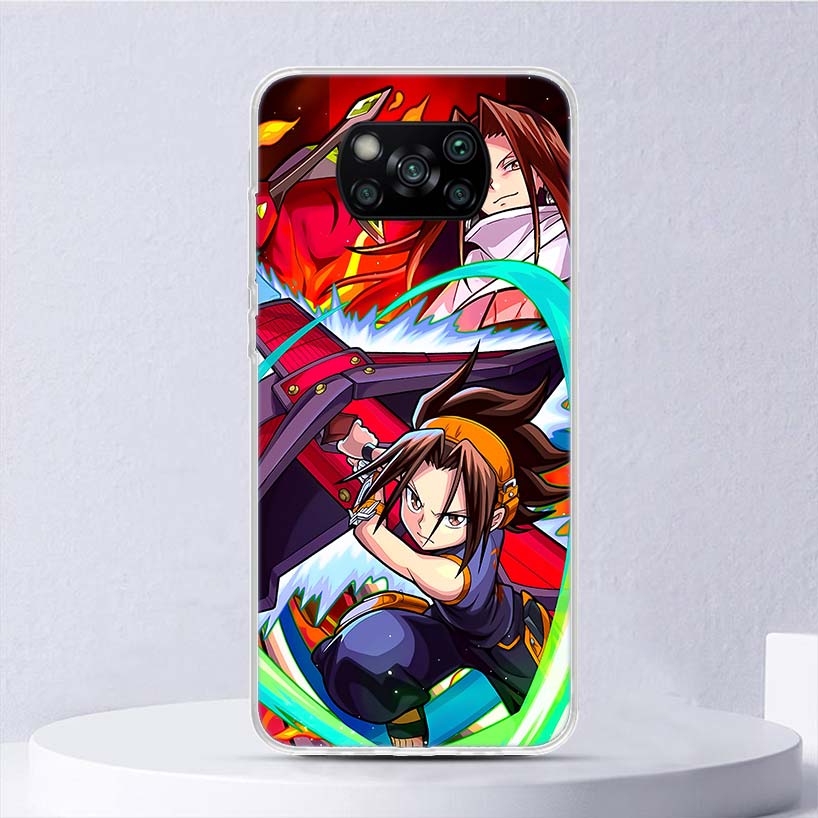 Anime Shaman King Soft Case For Xiaomi Poco X7 X6 X5 X4 X3 Nfc F7 Ultra F6 F5 Pro Phone Cover F4 Gt F3 M5S M4 M3 M5 Funda Coque