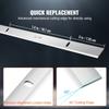 Planer Blades Knives, 13-inch Thickness Planer Knives, 2 Mm Thickened High Speed Steel Replacement HRC55-60 Hardness, Convenient Mounting Holes for