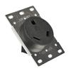 RM 30DF NEMA 30R Industrial Power Wall Receptacle Outlet 30Amp 125V 3Hole Power Socket for Trailer