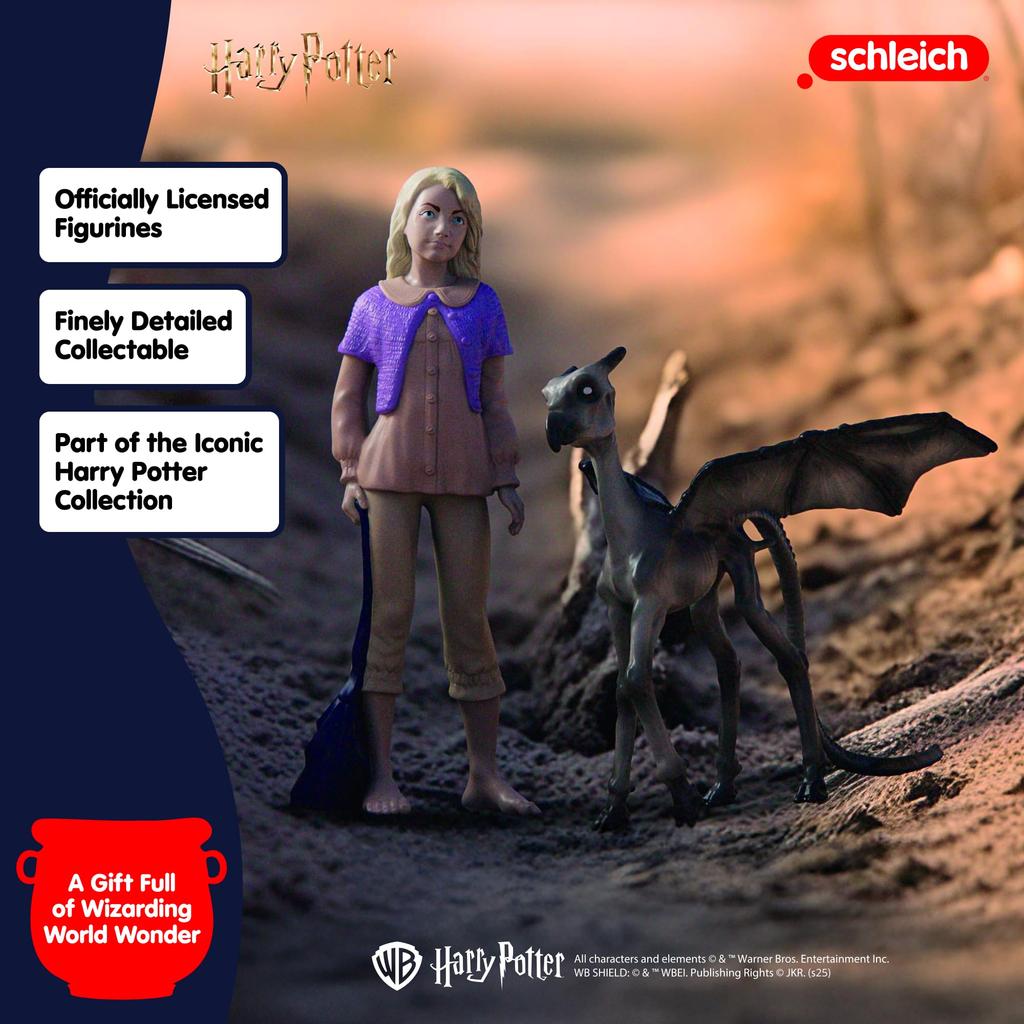 Schleich Harry Potter Series Luna and thestrals 42636