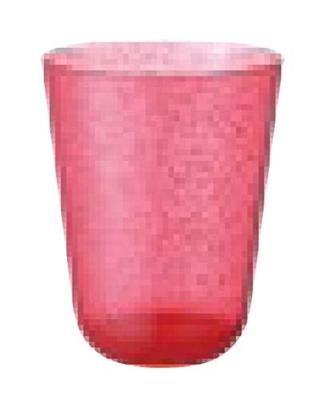 Tumbler Red 280ml BUBBLES 22415