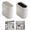 Nordic Dustbin Waste Basket Simple Rubbish Container Slim Garbage Can Bathroom