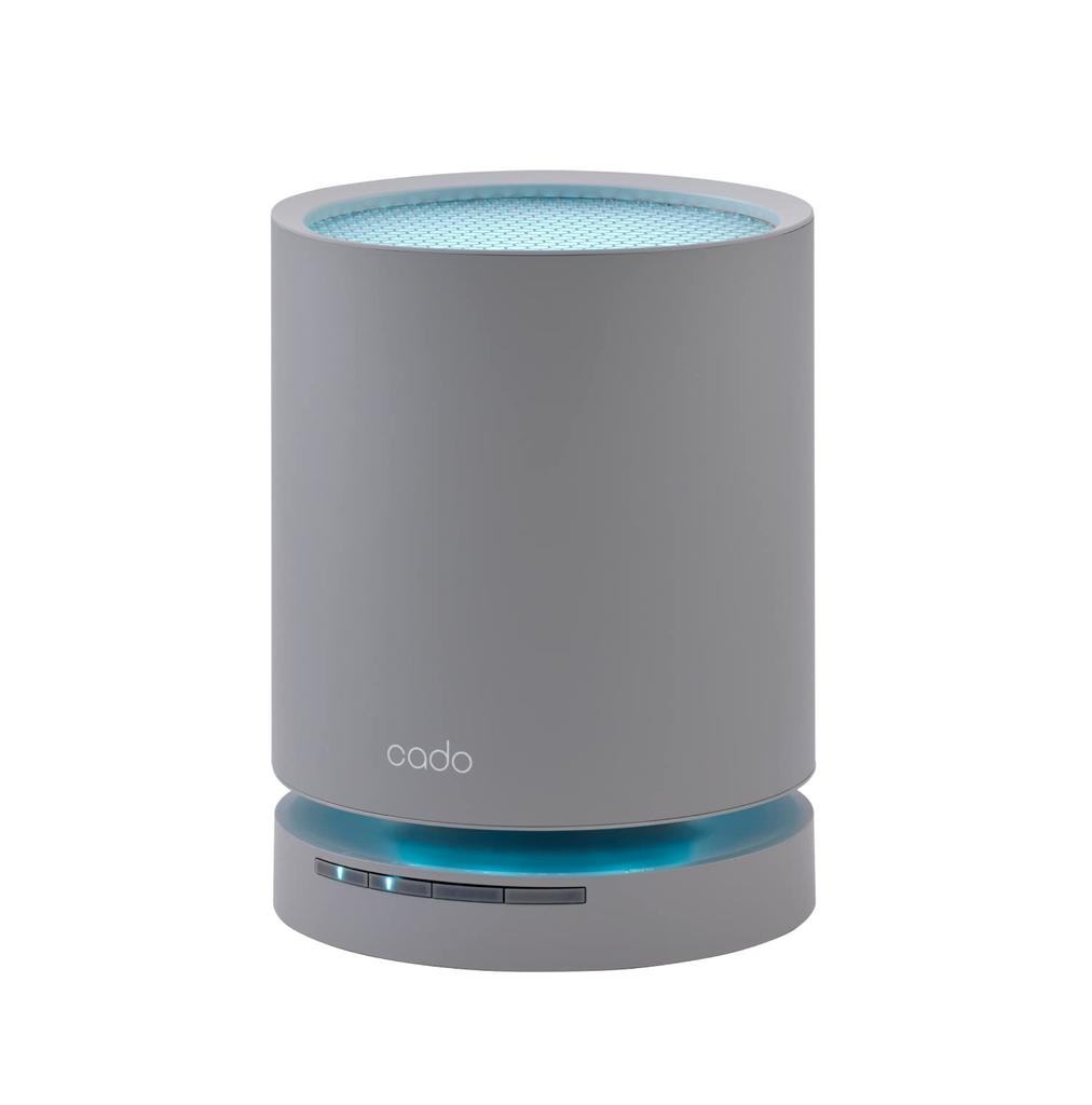 LEAF 130 Air Purifier Disinfecting Deodorizing Compact [cado] (Cool Gray)