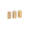 2PCS 0.5 Modulus 1.98mm/2.28mm/ 2.98mm Aperture Hole Diameter Single-head Copper Worm Gear Matching 2mm/2.3mm/3mm Shaft
