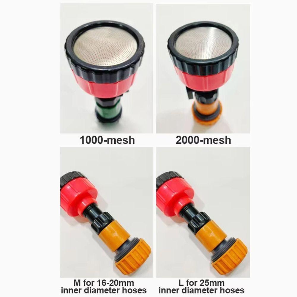 Plastic Garden Sprinkler Resistance Wear Gardening Nursery Spray Nozzle Portable Sprinkler Heads