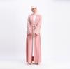 Women Openwork Embroi Long Dress Robe Open Abaya Cardigan Muslim Dubai Robe Gown