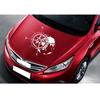 White Hood Car Sticker Bildør Decal Sticker Universal