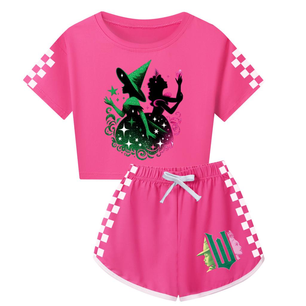 Wicked Toddler Children Cotton Pajama Set With Soft Material For Home And Sleep