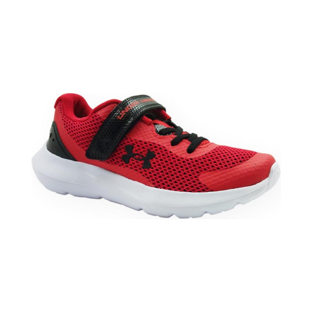 Under Armour Surge 3 AC PS Red White Kids Sneakers 3024990-600