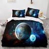 Earth Bedding Set Single Twin Full Queen King Size Universe Planet Bed Set Aldult Kid Bedroom Three-Piece Suits 3D Pri