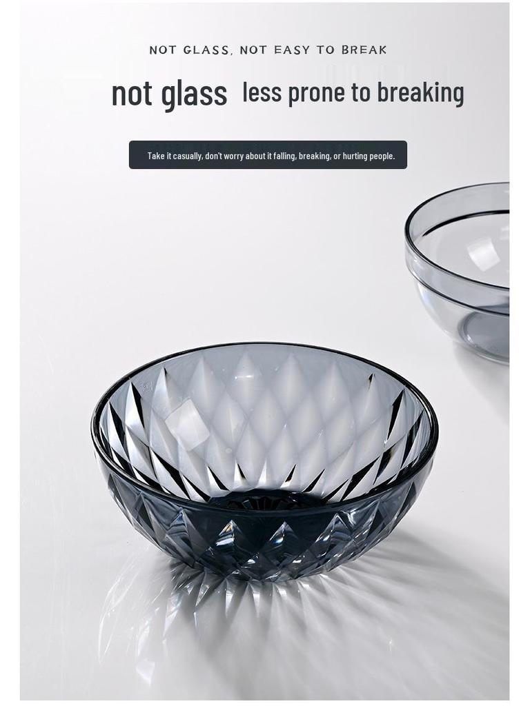 PC Plastic Self-Service Salad and Tea Pouring Bowl for Hot Pot and Cold Dishes.