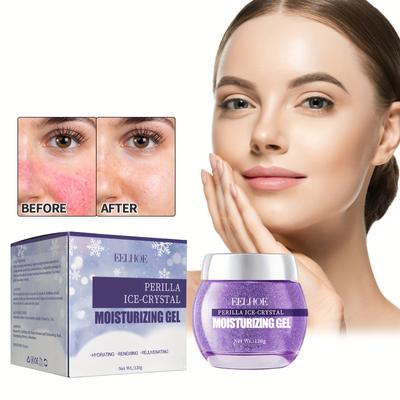 Perilla Ice Crystal Feuchtigkeitsgel, Reparatur von Gesichtsrötungen, Beseitigung von Akneflecken, feuchtigkeitsspendendes Hautgel