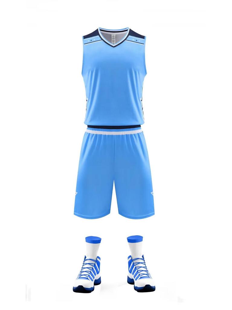 Cross-Border Basketball Training Uniform Set: New Style for Kids & Adults