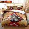 Fashion Game A-Assassins Creed Bedding Set Printed Bed Set With Pillowcase Duvet Cover Soft Single Double Queen Super King Size