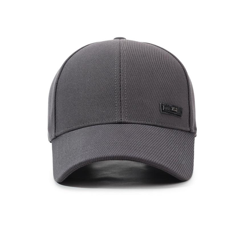 Hat Middle-Aged Men'S Spring And Autumn Baseball Cap Trendy Outdoor Casual Versatile Middle-Aged And Elderly Hard Top Cap
