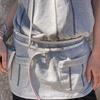 Gothic Long Double-layer Belt PU Leather Y2K Belt Trend Rivet Belt  Skirts Waistband