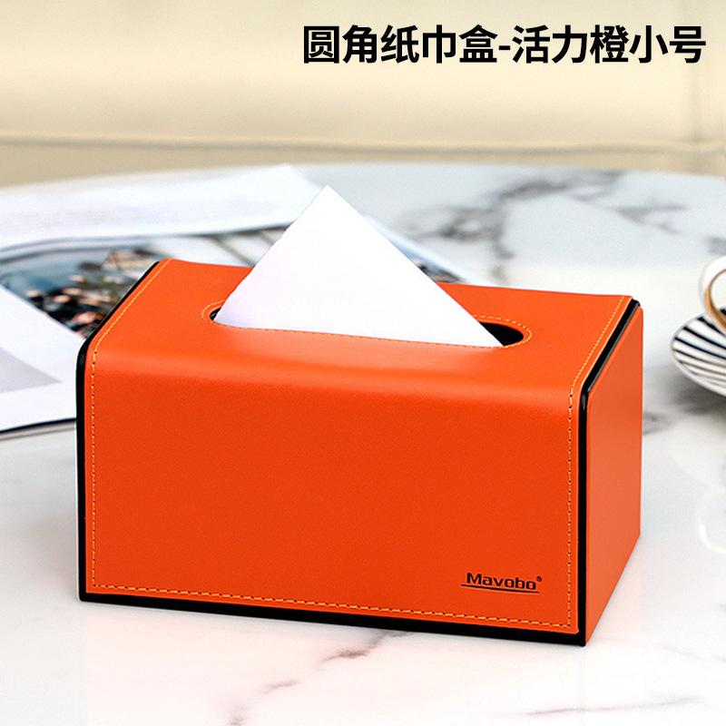 Boîte à mouchoirs de luxe de style européen, porte-mouchoirs en cuir de haute qualité, décoration pour salon, salle de bain, hôtel