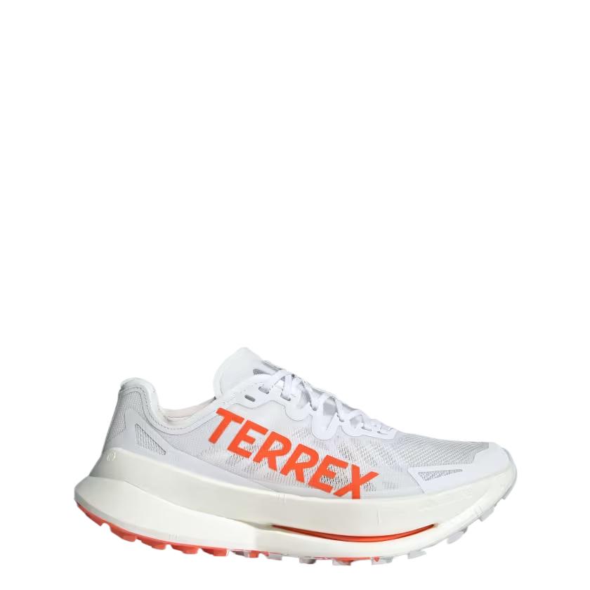 Adidas Terrex Agravic Speed Ultra White Impact Orange Men Sneakers Cloud-White Dash-Grey IH3764