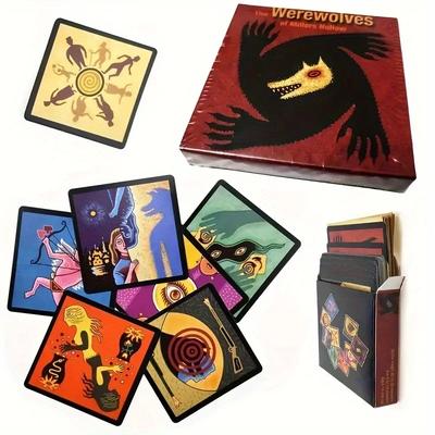 Legendary Miller Valley Werewolf Board Game Card Interactive Party Holiday Games Creative Gift